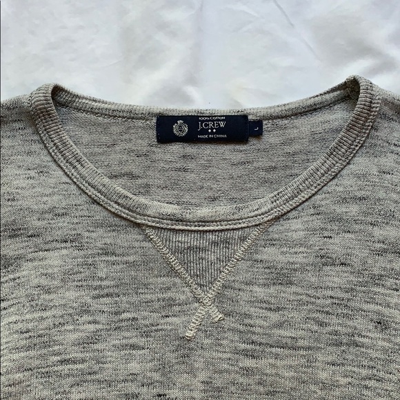 Men’s J.Crew Gray Sweater Large - Picture 1 of 4